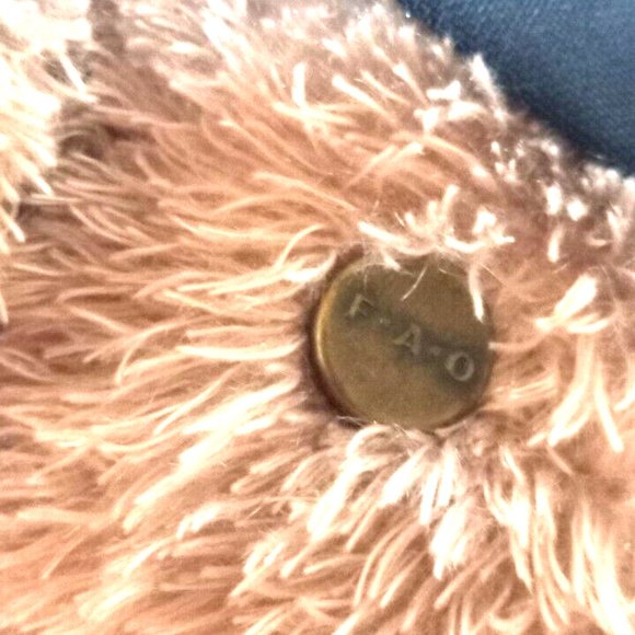 FAO 2013 F A O Schwarz Prep Jacket Tie 12" Plush Teddy Bear Stuffed Animal Doll - Picture 5 of 5